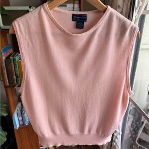 Vintage Pink Sweater Vest